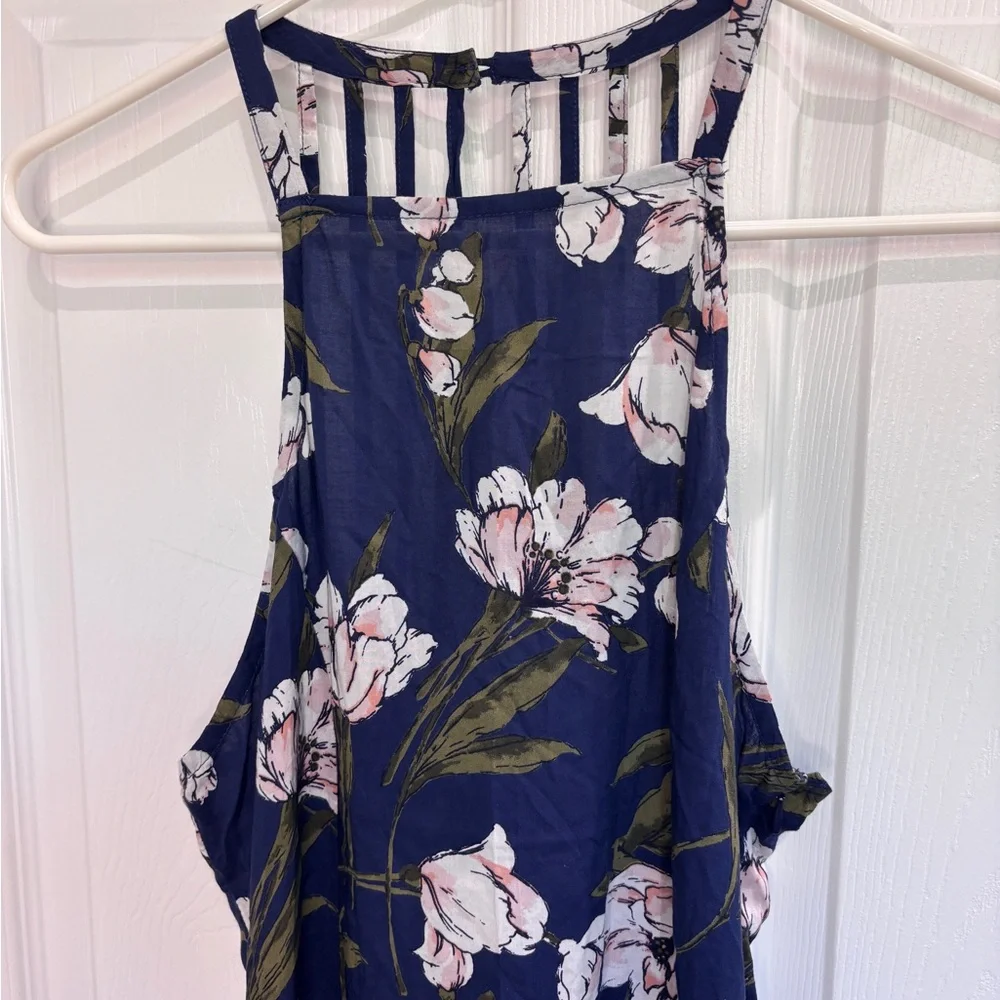 A&F floral maxi dress